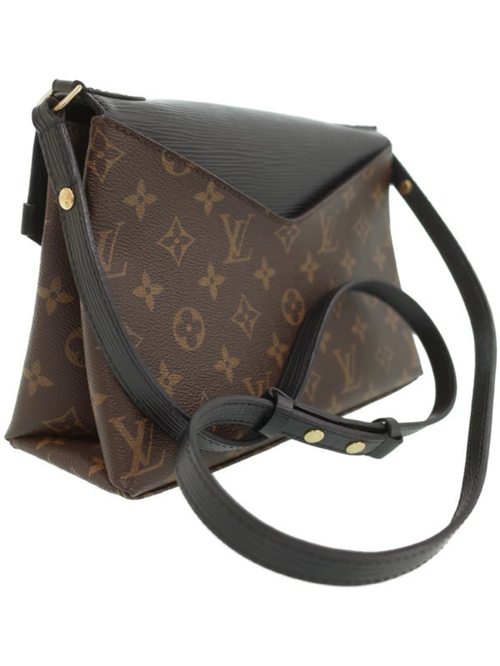 Louis Vuitton Bag Saint Michel Monogram Epi Shoulder Brown